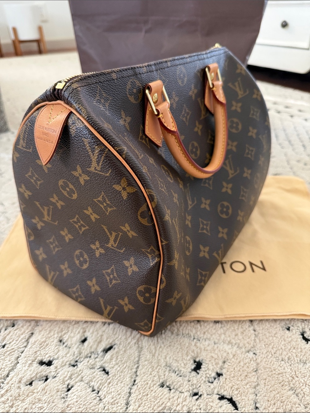 Louis Vuitton LV Monogram Speedy 30 - Picture 4 of 14